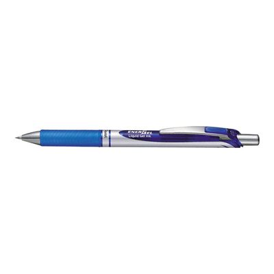 Pentel Energel - Roller rétractable - 0,7 mm - bleu