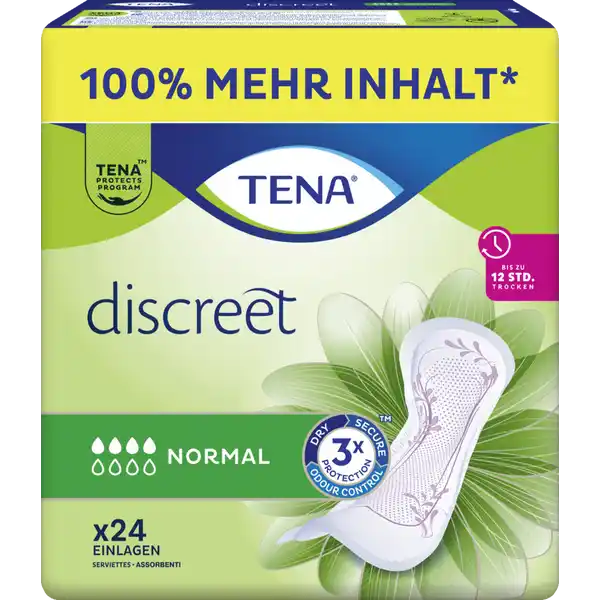 discreet normal Duopack Einlagen