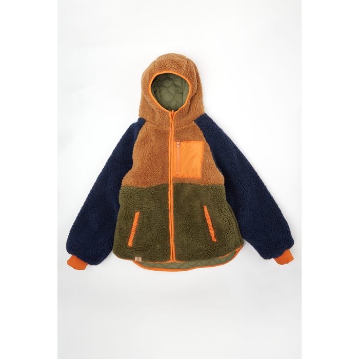 Veritas-Kids omkeerbare jas teddy