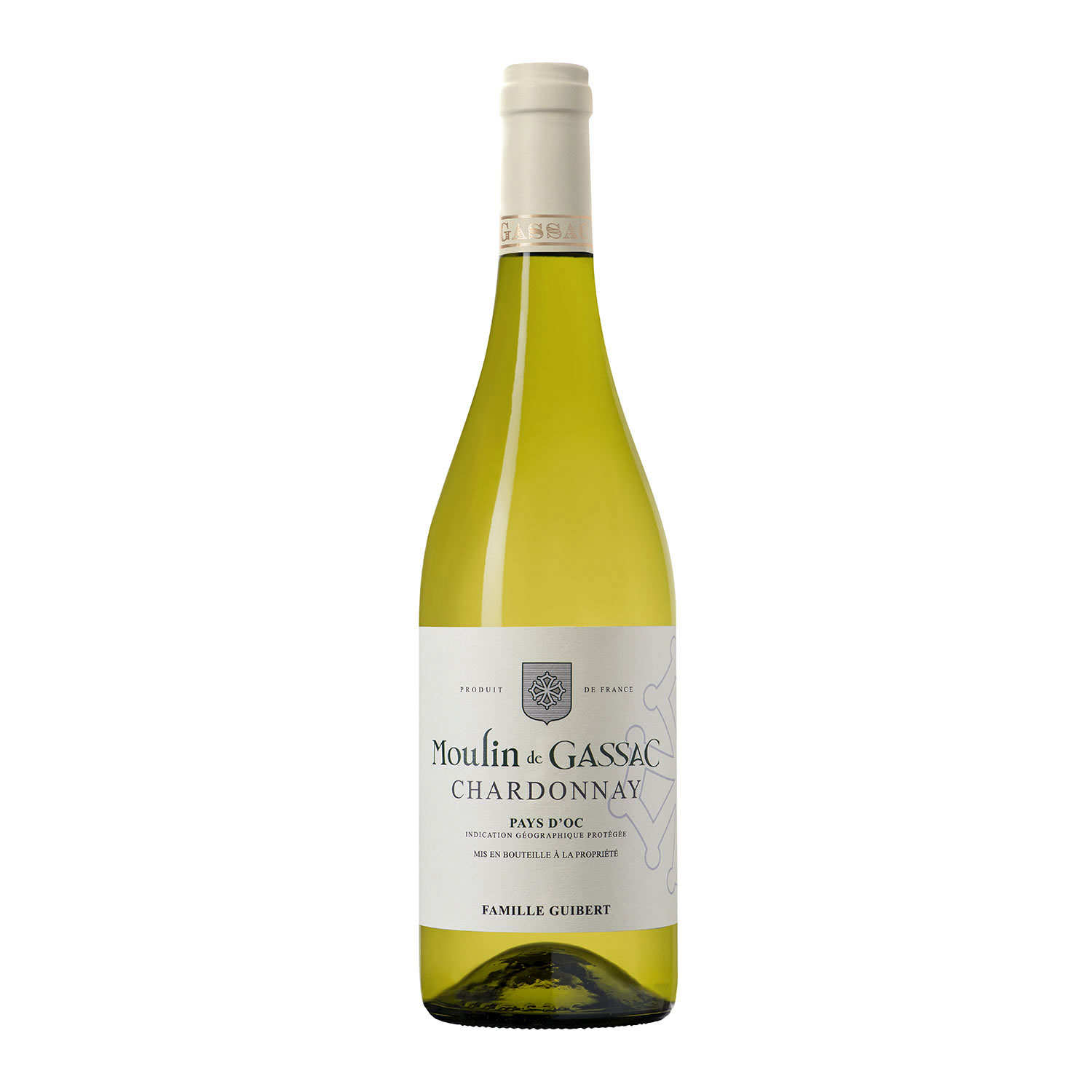 Moulin de Gassac 100% Chardonnay - vin blanc IGP Pays d'Oc