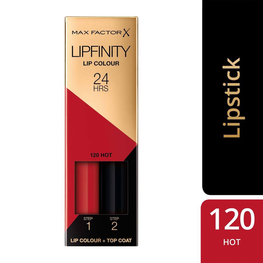 Max Factor Lipfinity Lip Colour #120 Hot 2,3ml +1,9g