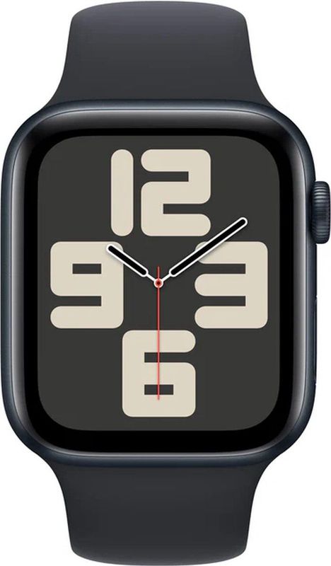 Apple Watch SE 2024 40mm Midnight Aluminium Case with Midnight Sport Band