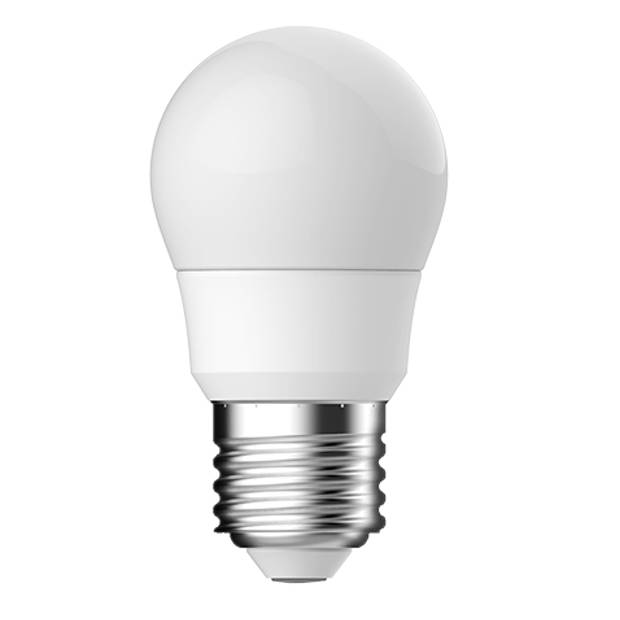 Blokker LED Kogel G45 - 40W - E27 - Mat - 3 stuks