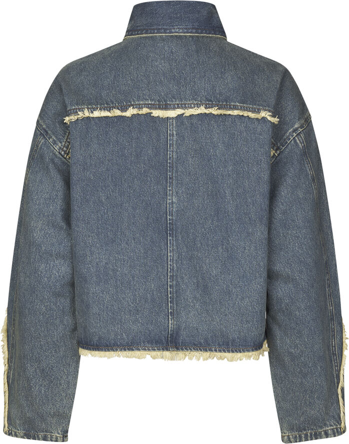 Oval Square River Denim Jacket 0106 0106 vintage blue
