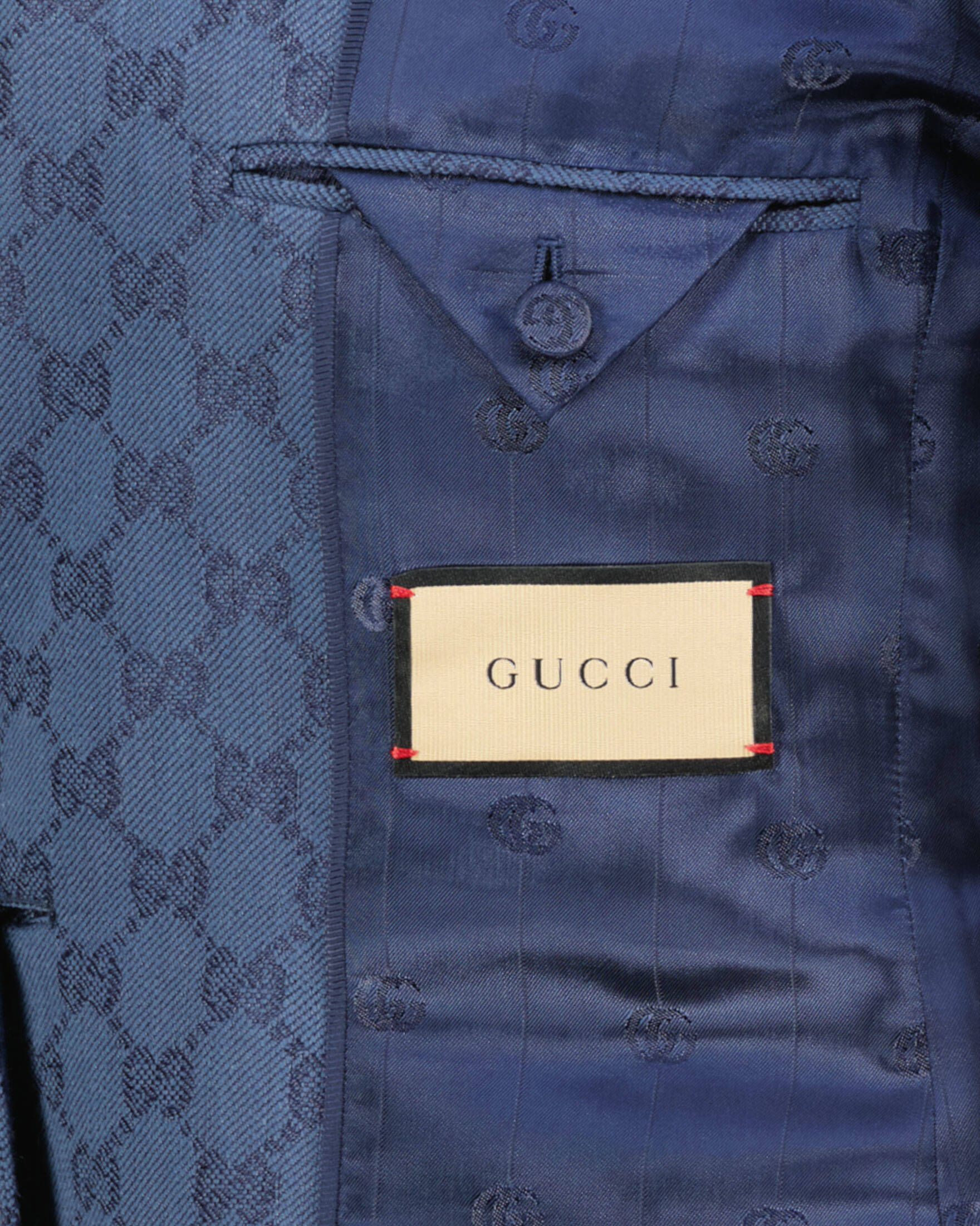 Gucci| Damen Blazer aus Leinen-Baumwolljacquard GG