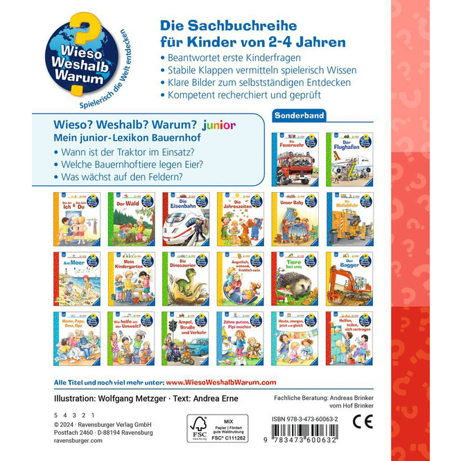 Wieso?Weshalb?Warum? - Mein junior-Lexikon - Bauernhof