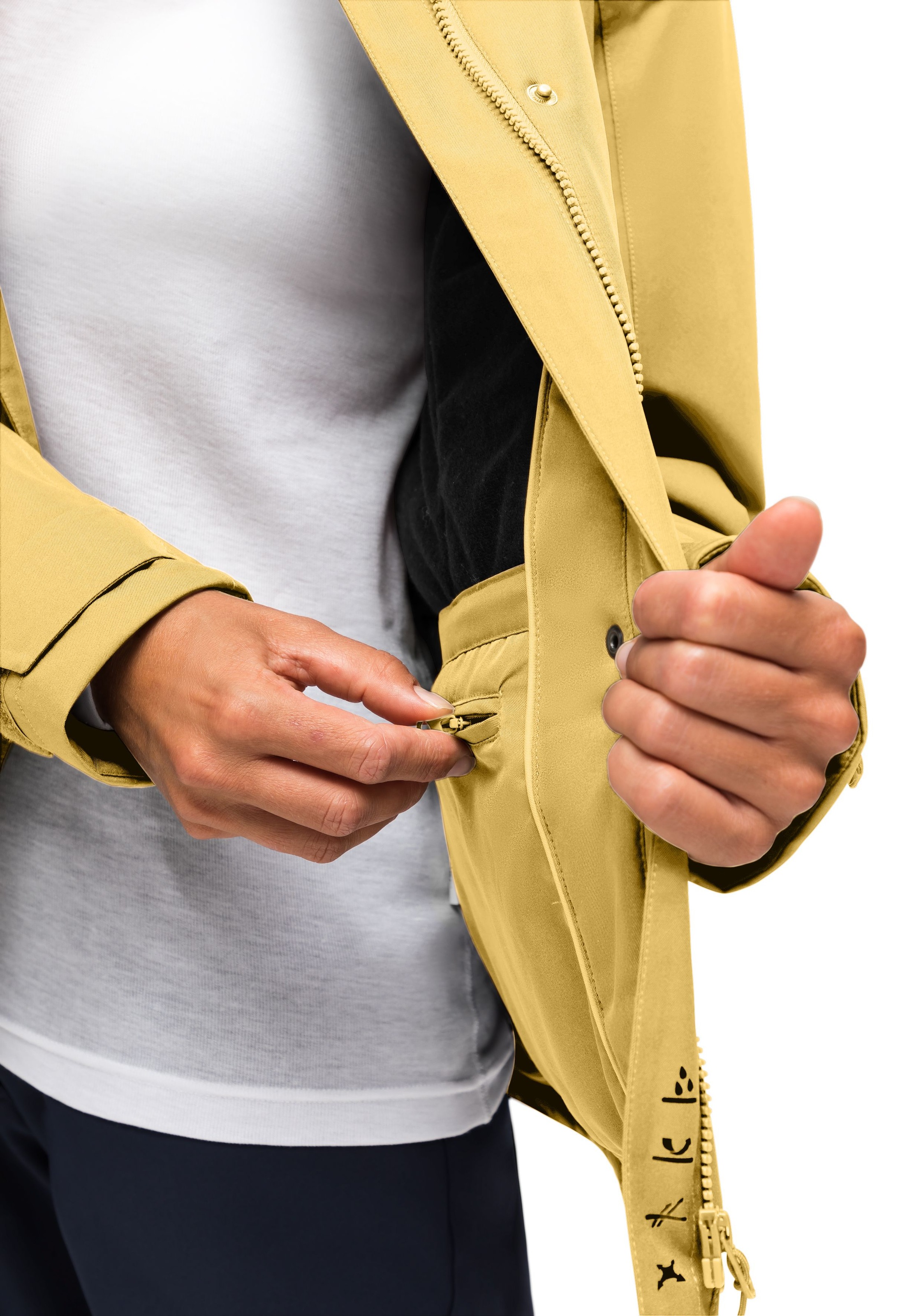 Maier Sports Allwetterjacke »DA-JACKE MTEX EL. LISBON« mit Kapuze