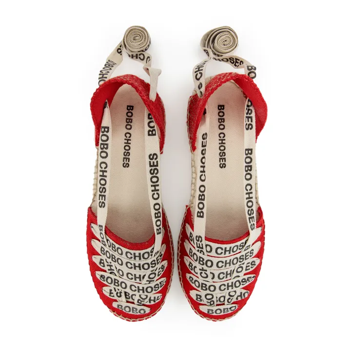 Bobo Choses Espadrilles Bobo Choses Coton Bio - Collection Femme  | Rouge