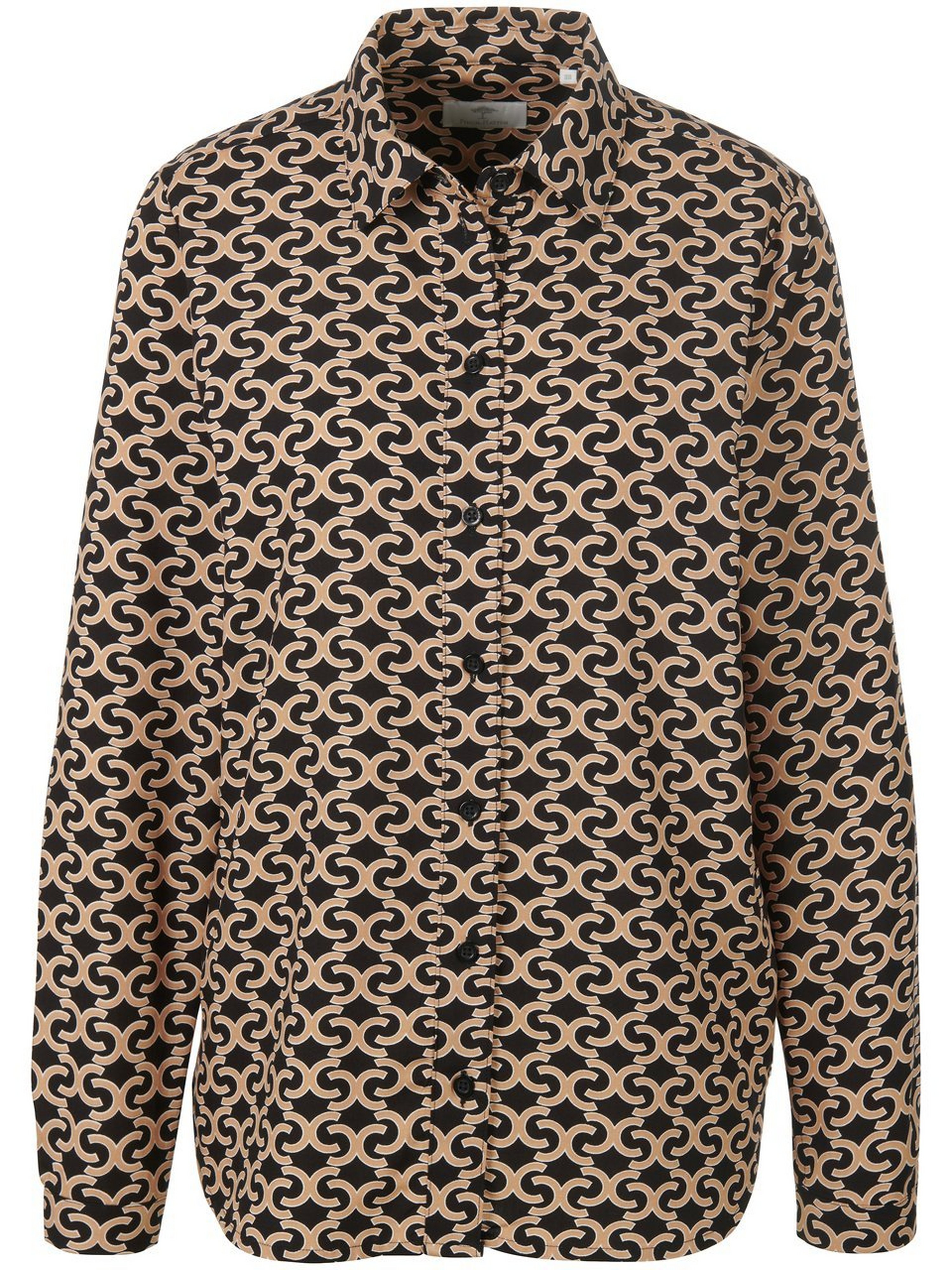 Bluse mit Hemdkragen