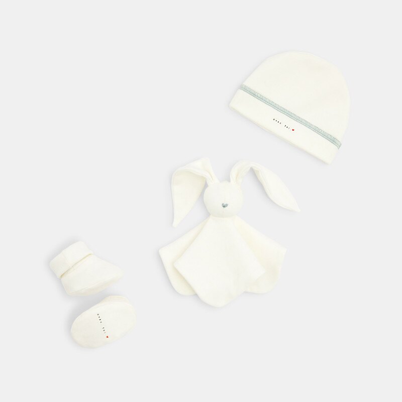 Kit peau à peau prématuré bleu naissance Absorba Bleu