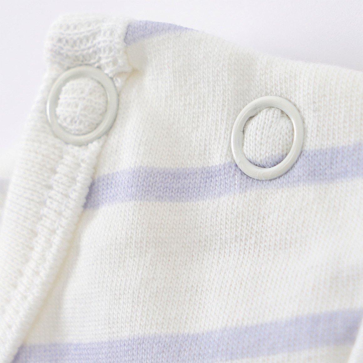 Topomini Baby Shorty mit Möwen-Allover weiss / rosa