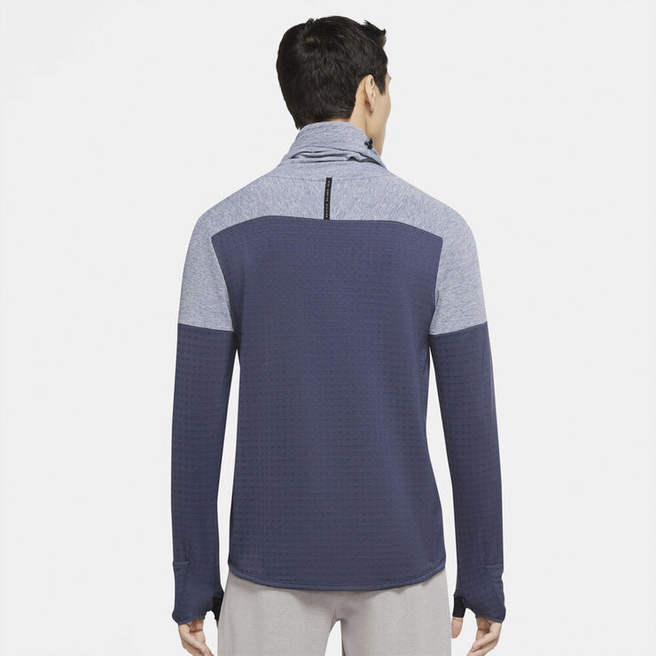 Nike Therma Fit Run Division Sphere Element Lobetroje Blå
