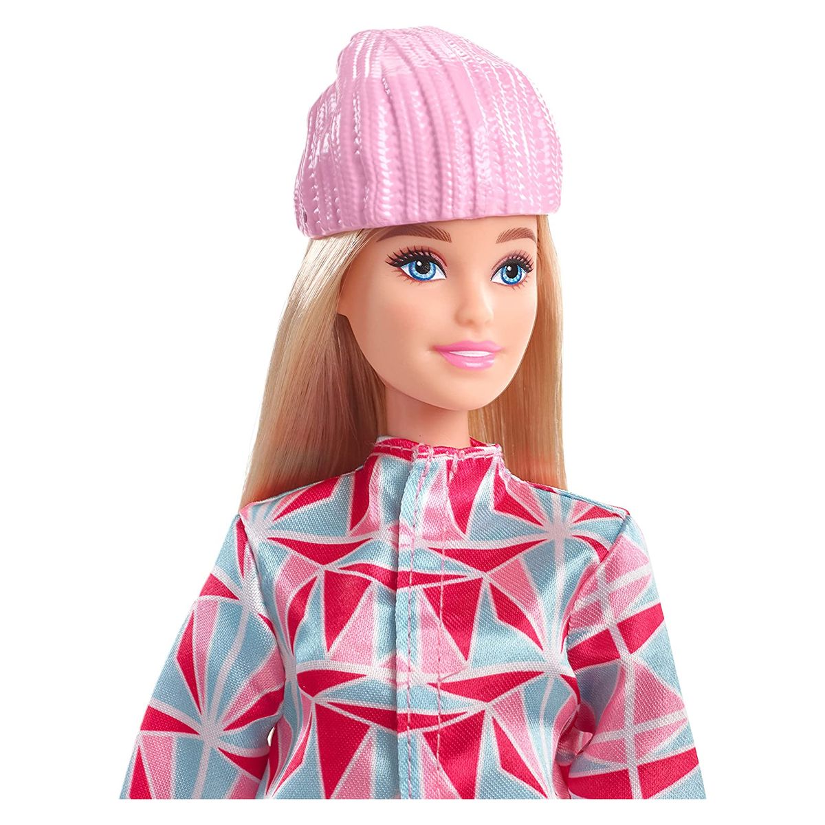 Mattel HCN32 - Barbie - You can be anything - Wintersport Puppe inkl. Zubehör, 30 cm, Spielset