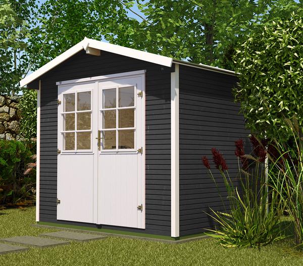 Weka Gartenhaus 218 Gr. 1, ca. B260/H242/T239