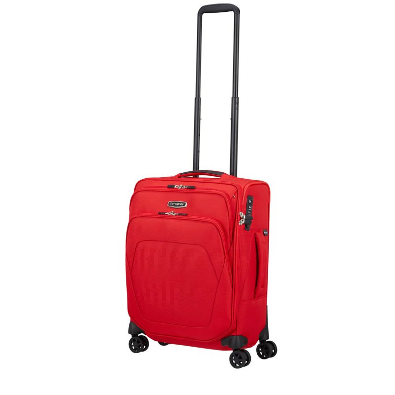 Valise cabine souple Spark SNG Eco Spinner 55 cm Fiery Red