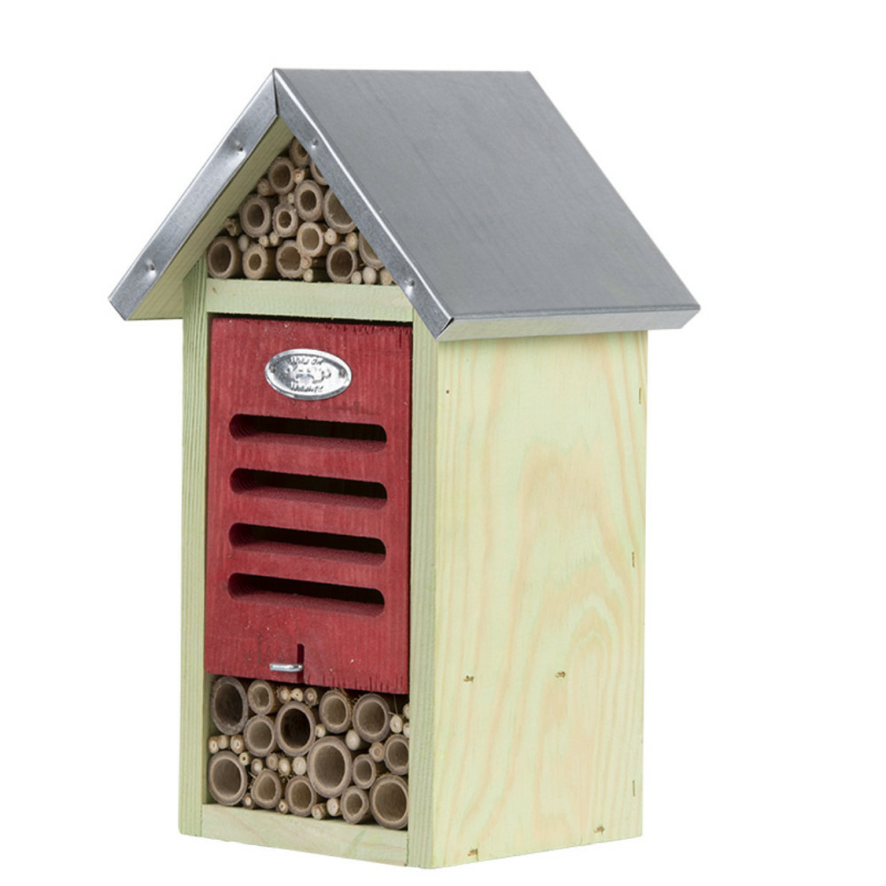Hôtel à insectes, taille m, h 29 cm. Abeilles , coccinelles..