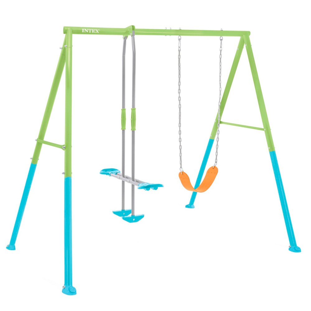 Balanço de jardim infantil Intex com cadeira de balanço