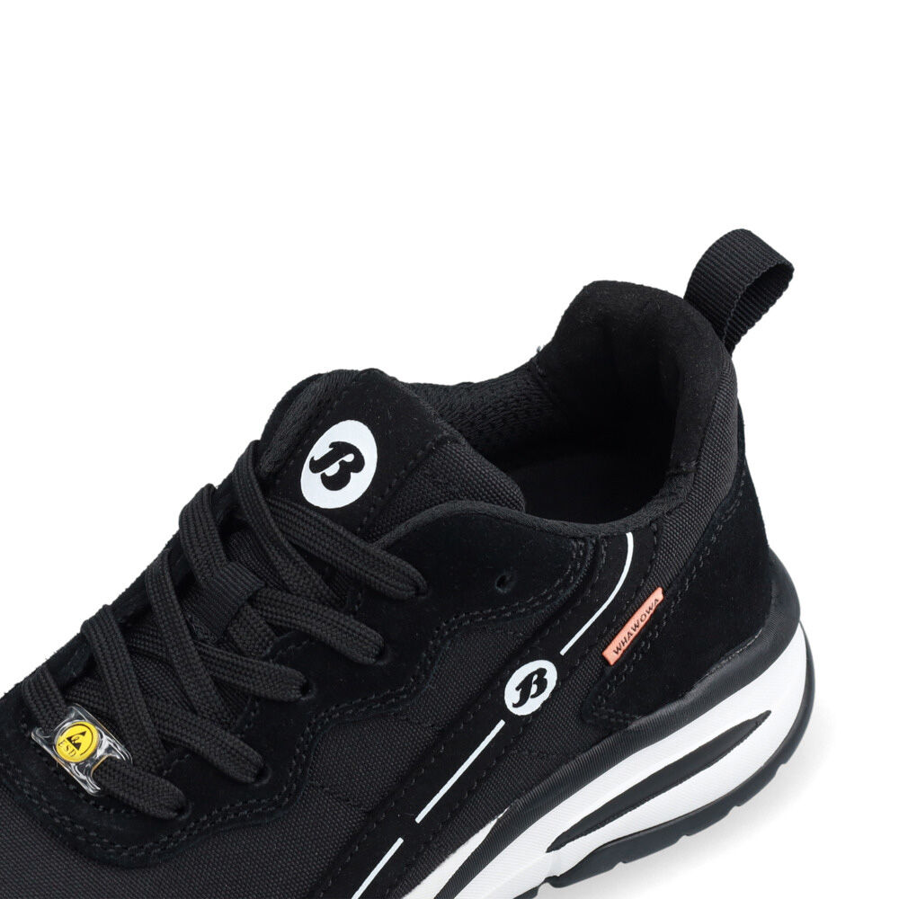 Bata Whawowa Rosa - Smalle Leest - Werkschoenen - Zwart - 34