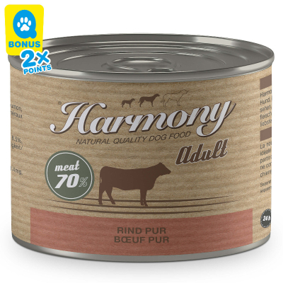 Harmony Dog Natural Nassfutter Rind Pur