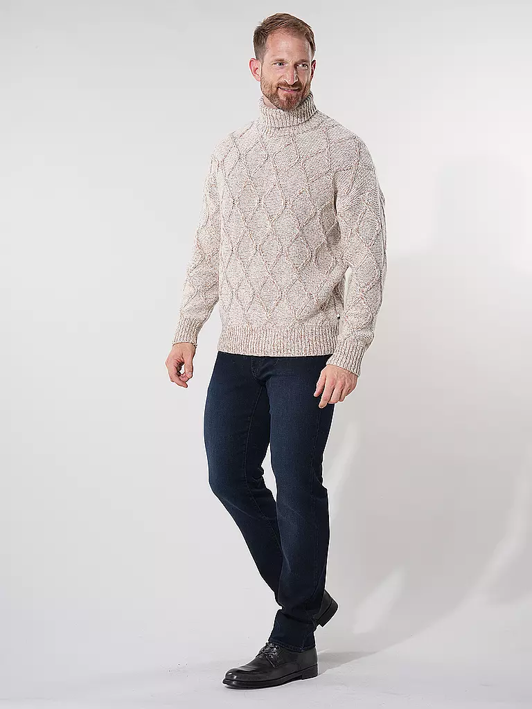 BOSS Rollkragenpullover ESTUPENDO beige