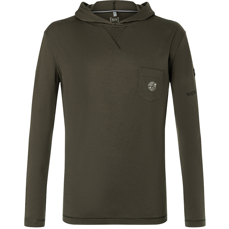 Super.Natural Herren Space175 Hoodie