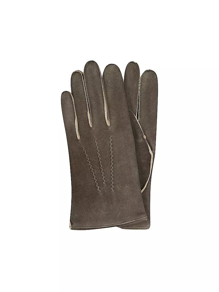 TR-HANDSCHUHE Lederhandschuhe  olive