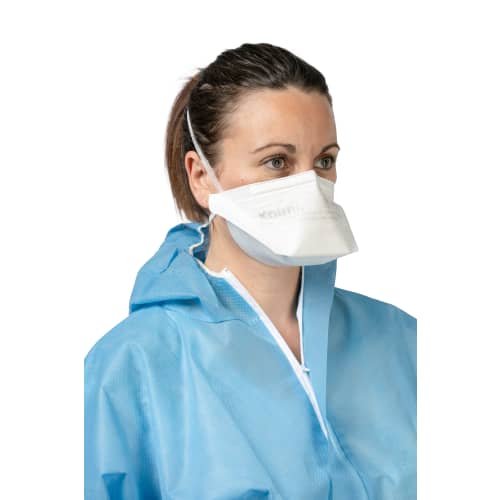 Masque médical et de protection Op-Air Pro OXYGEN FFP2 NR D type IIR blanc en vrac Kolmi