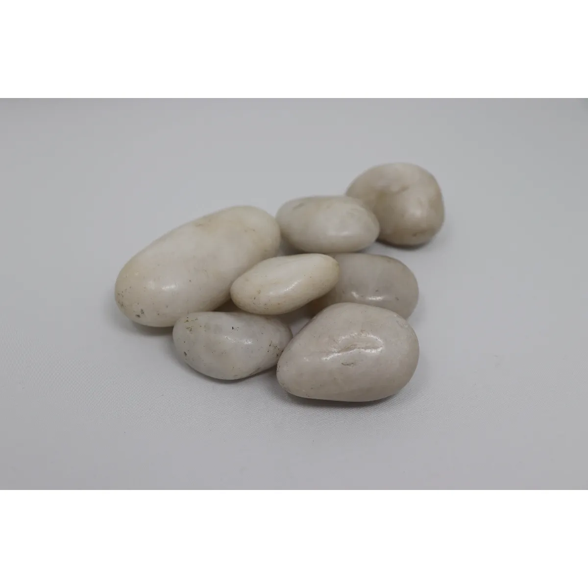AquaGart 160 kg galets polis, blanc