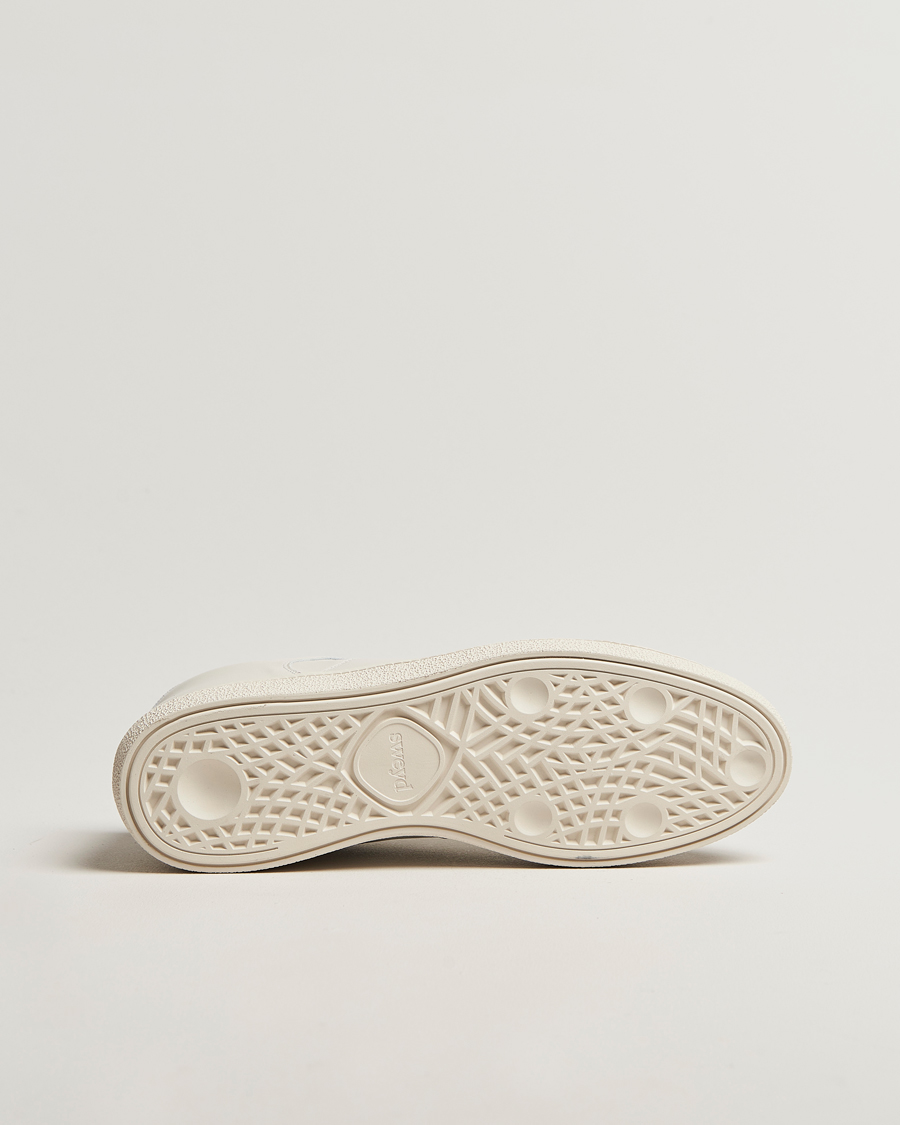 Sweyd Nappa/Suede Army Trainer White
