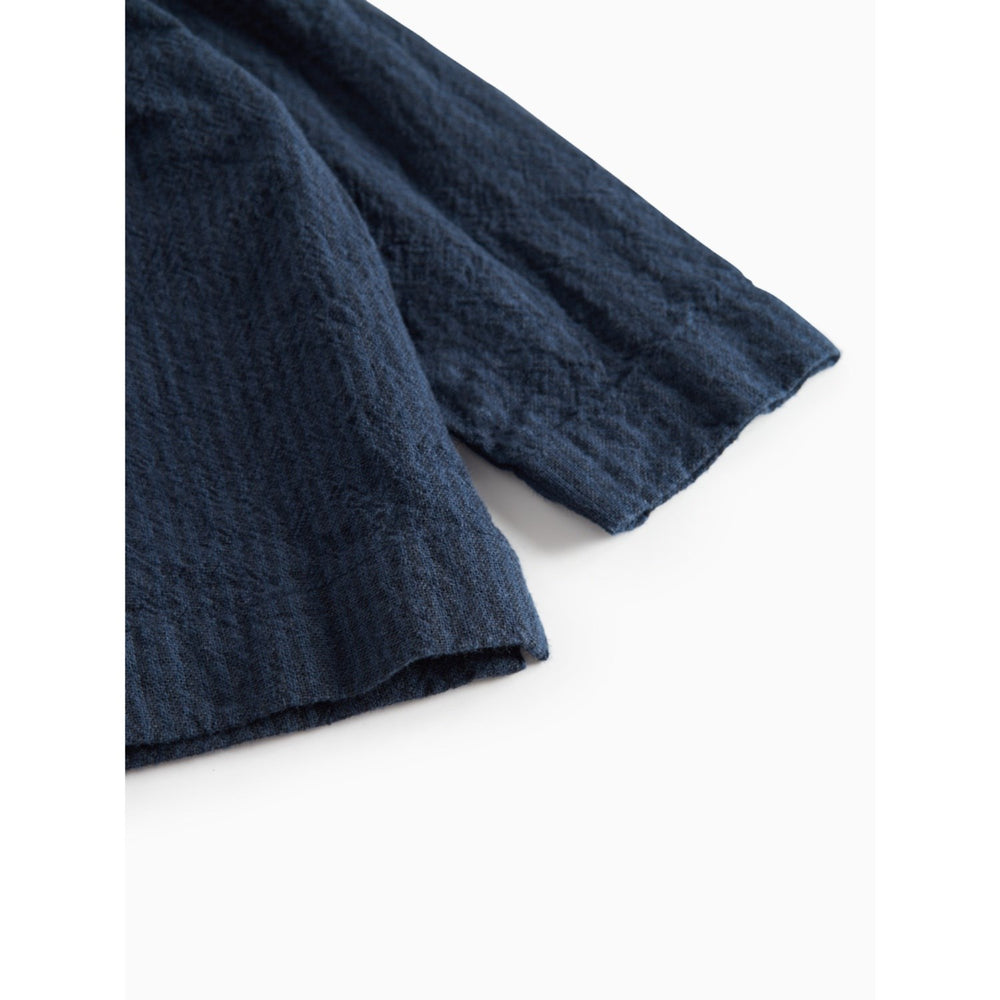 Køb MarMar Chambray Dark Blue Stripe Tovas Bluse