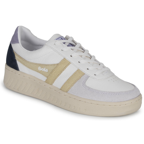 Gola - GRANDSLAM TRIDENT - Blanc / Jaune / Lila