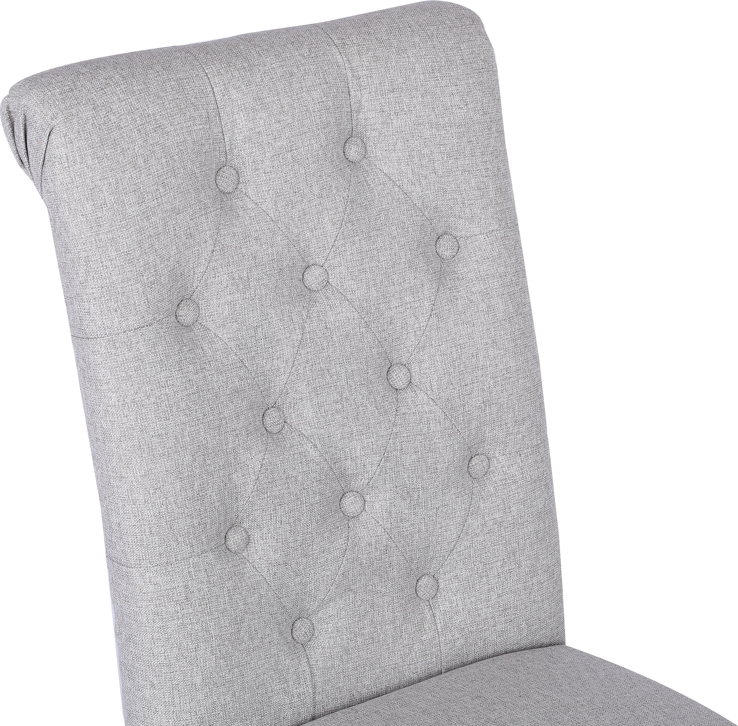 Home affaire Esszimmerstuhl »Liao, TOPSELLER!, OTTOs Choice, 2er-Set« (Set) pflegeleichter Webstoff Bezug, Knopfheftung, Sitzhöhe ca. 51 cm