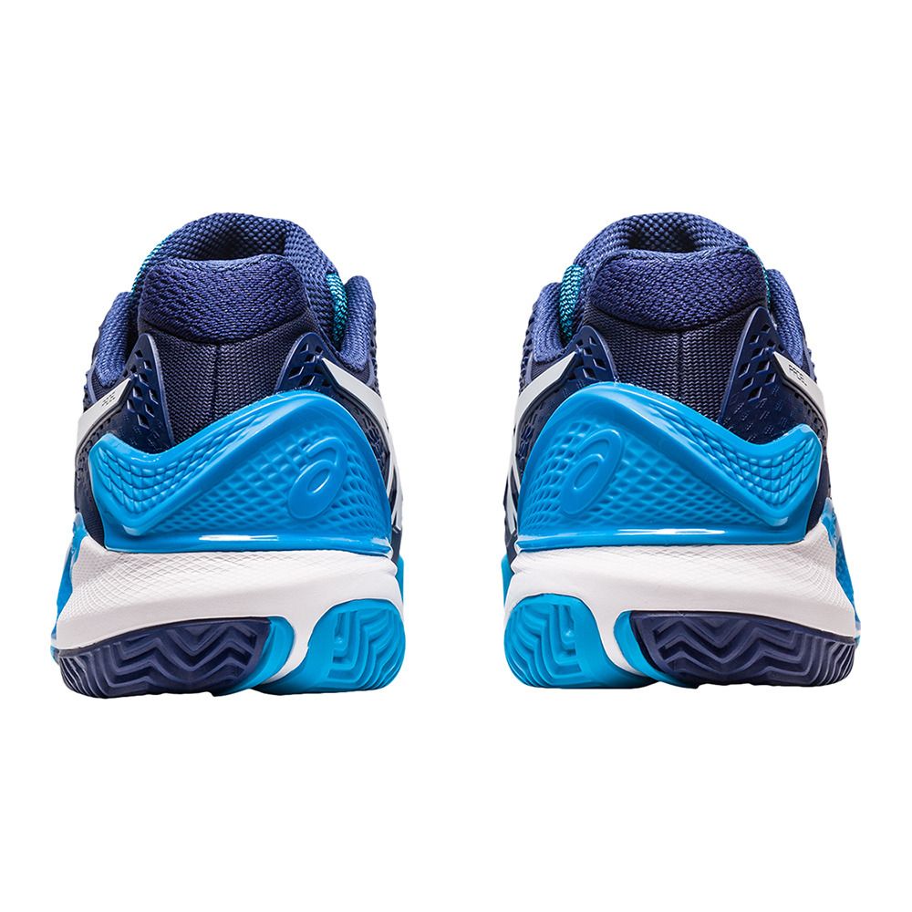 Asics GEL-RESOLUTION 9 PADEL - Chaussures padel Homme indigo blue/white