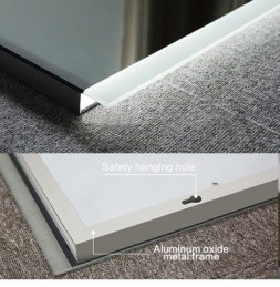 Saniclear Riga LED spiegel 100x70cm met spiegelverwarming