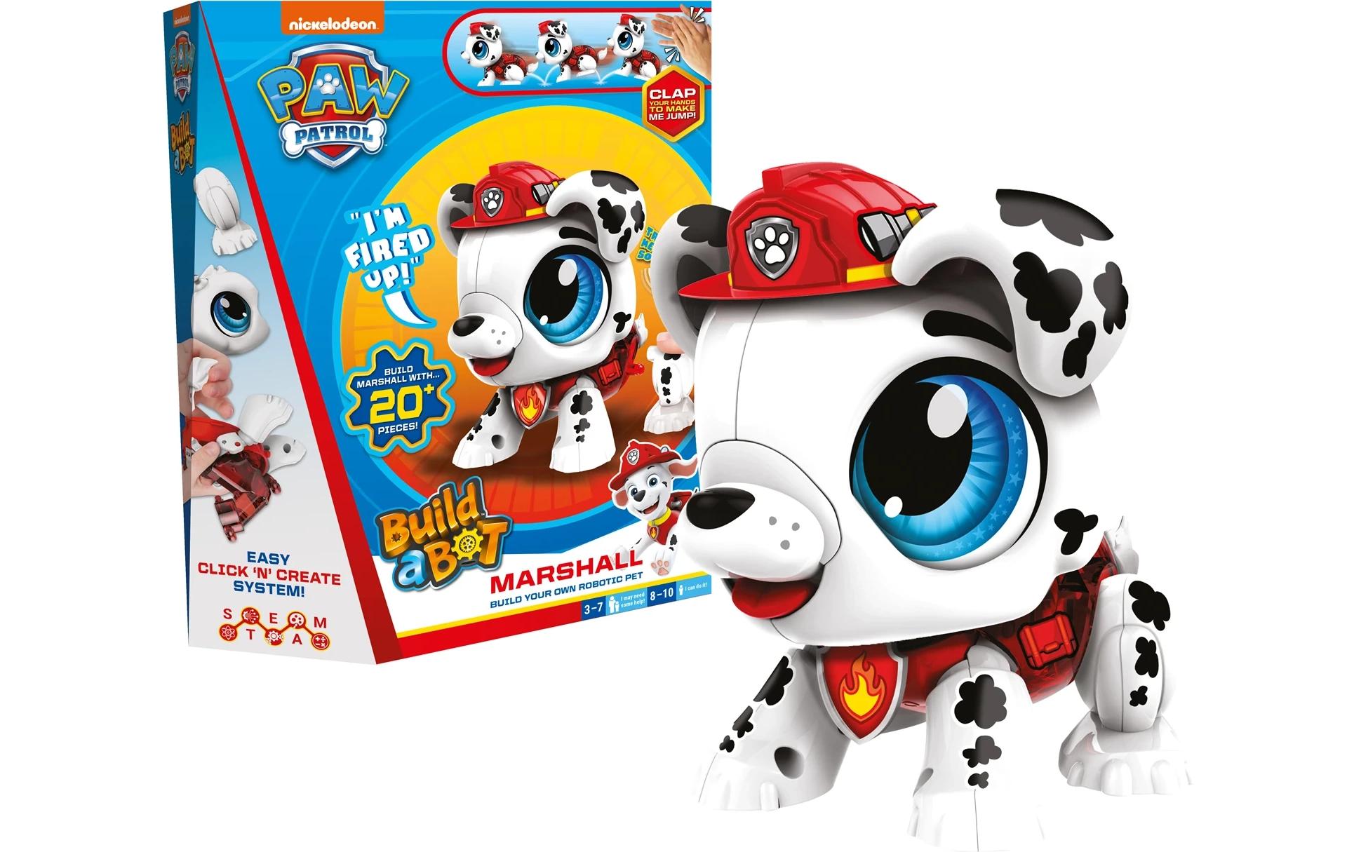 Build a Bot Paw Patrol MarshallPaw Patrol-Roboterhund zum Zusammenbauen