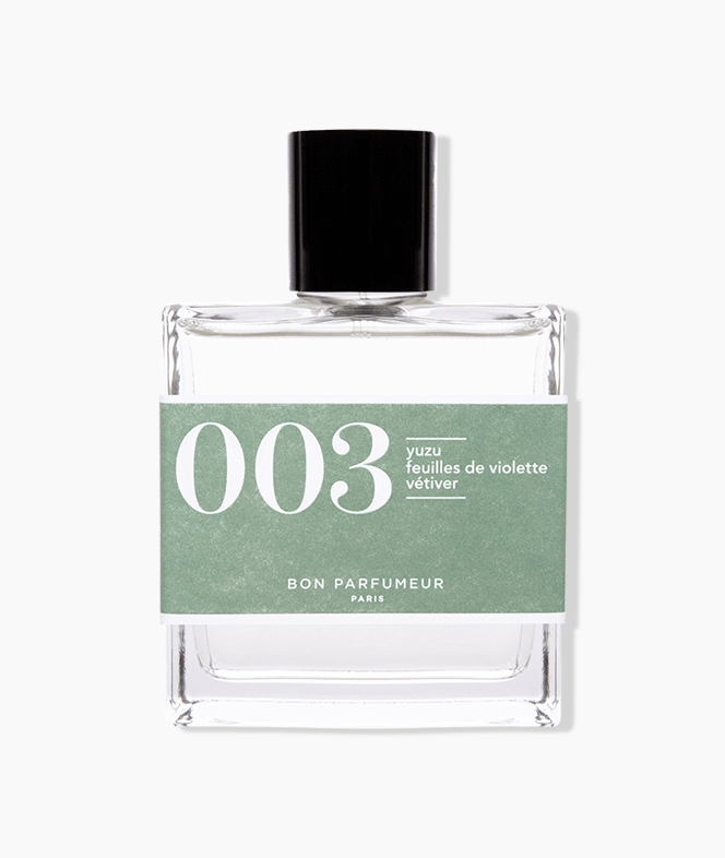 003 Yuzu Feuille de Violette Vétiver BON PARFUMEUR 100 ML