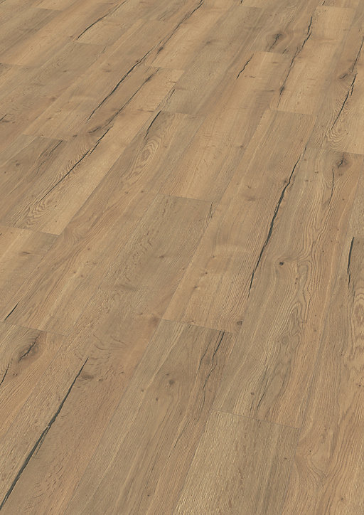 Sol stratifié Shawford bois naturel L. 129,2 cm x l.19,3 x Ep.10 mm GoodHome