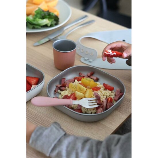 Coffret repas Inox   Terracotta        de               Béaba