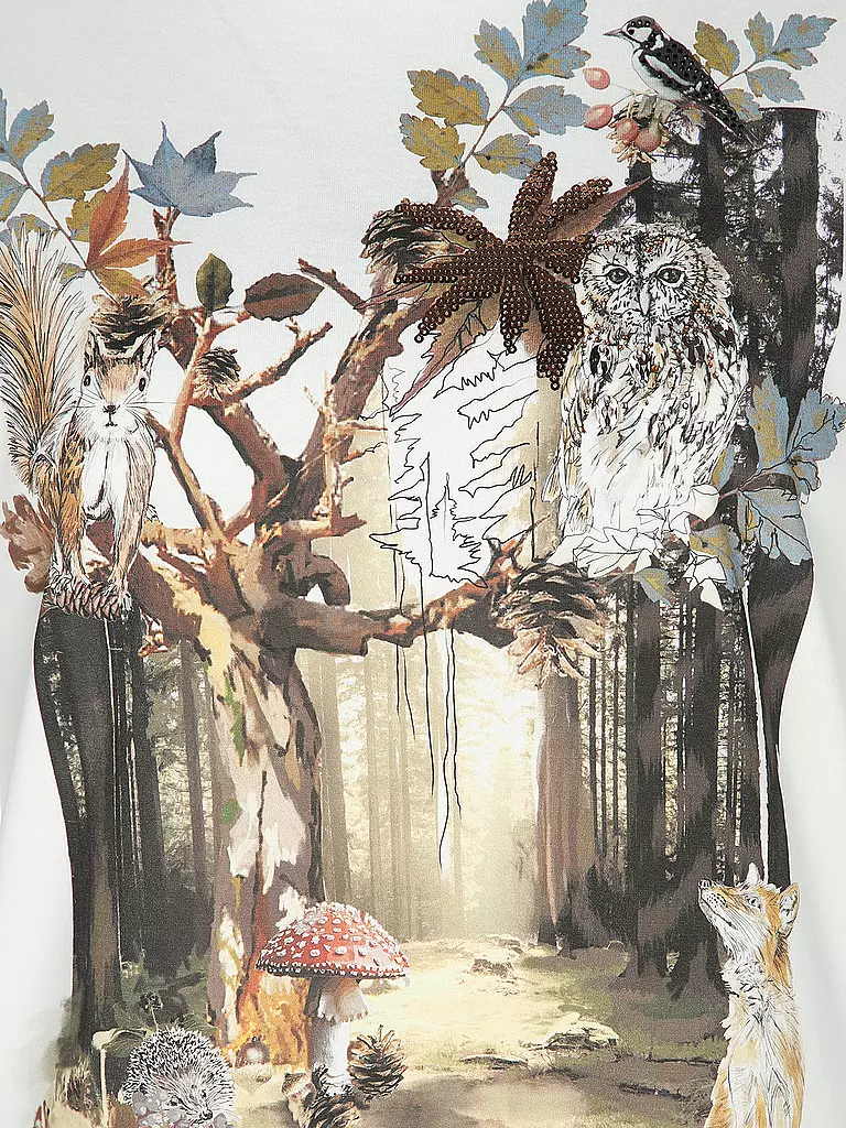 MARC CAIN T-Shirt  weiss