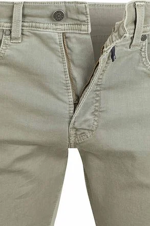Pierre Cardin 5-Pocket Jeans Lyon Tapered Groen C7 34510.8148-5025 kopen