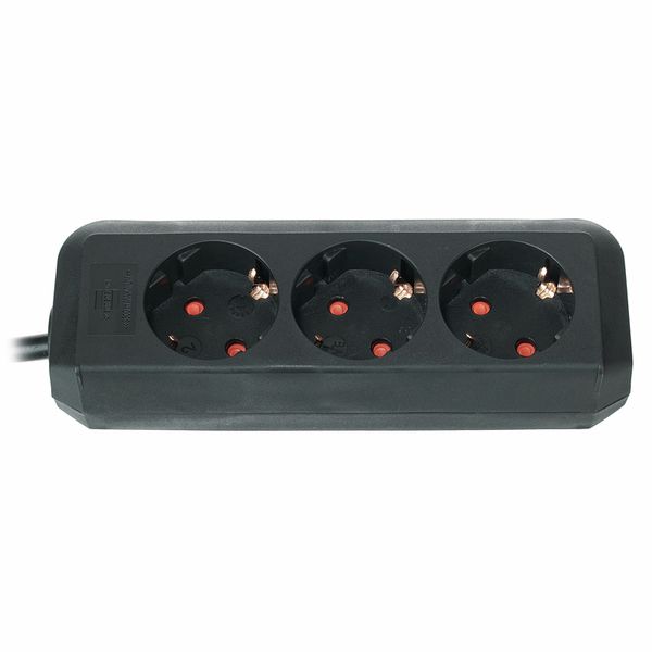 Brennenstuhl Eco-L 3 Way Split 1,5m BK