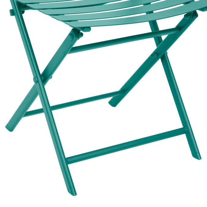 Chaise de jardin pliante GREENSBORO Vert opale