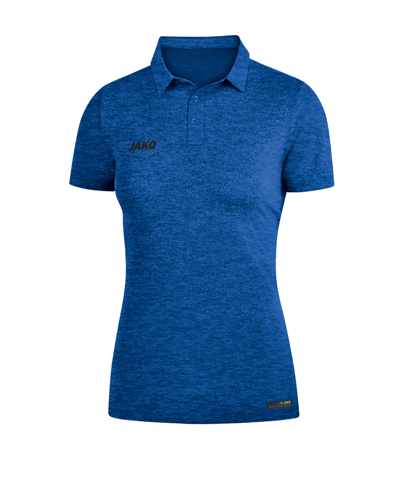 JAKO Premium Basics Poloshirt Damen Blau F04