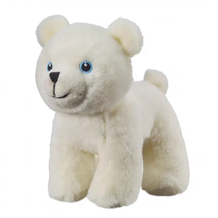 Bauer Eisbär Kuscheltier aus softem Plüsch, 15 cm
