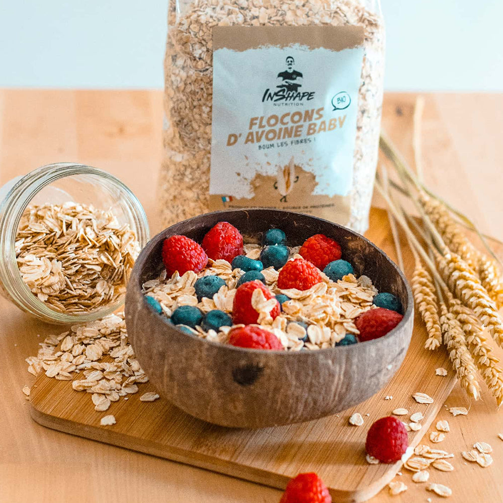 TIBO INSHAPE Flocons d'avoine baby biologiques