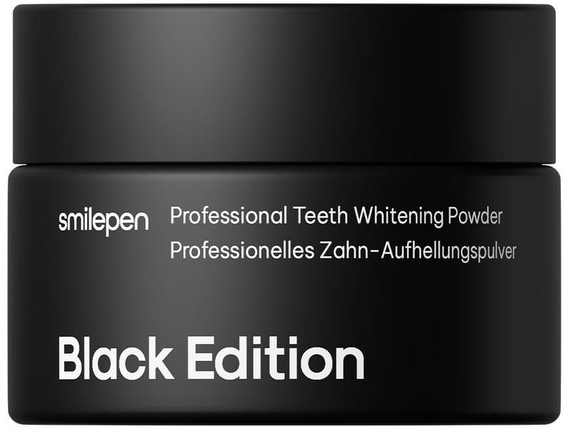 Smilepen Smilepen Black Edition Bleaching Powder Bleaching-Pulver mit Aktivkohle