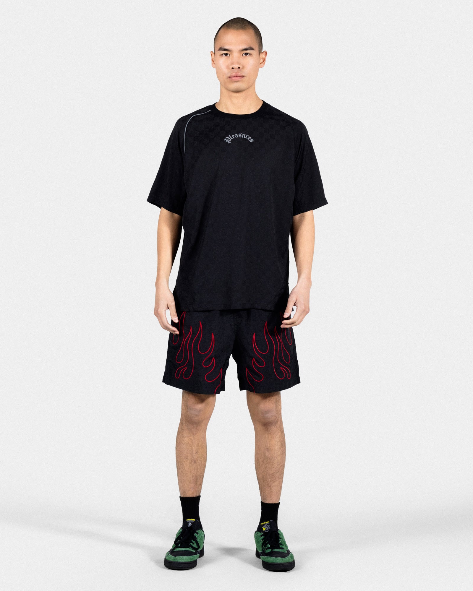 Pleasures<br>Fiery Running Shorts