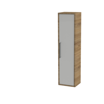 Kolomkast Boston Chalet Eiken met RVS Greep 40cm