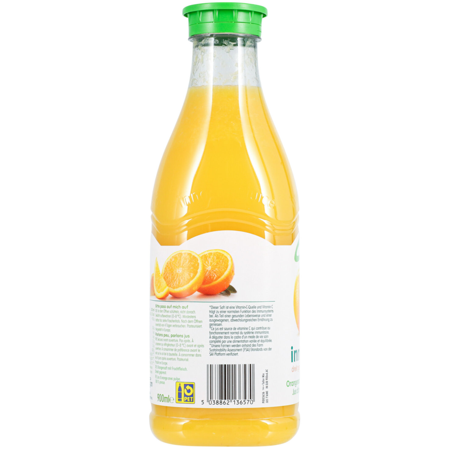 innocent Orangensaft mit Fruchtfleisch