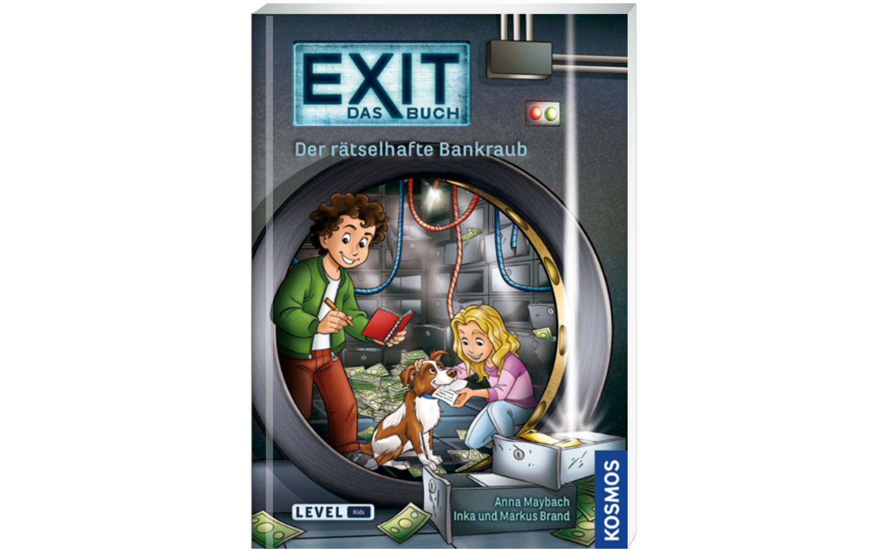 EXIT Kids: Das Buch – Rätselhafte BankraubDas Spiel im Buchformat